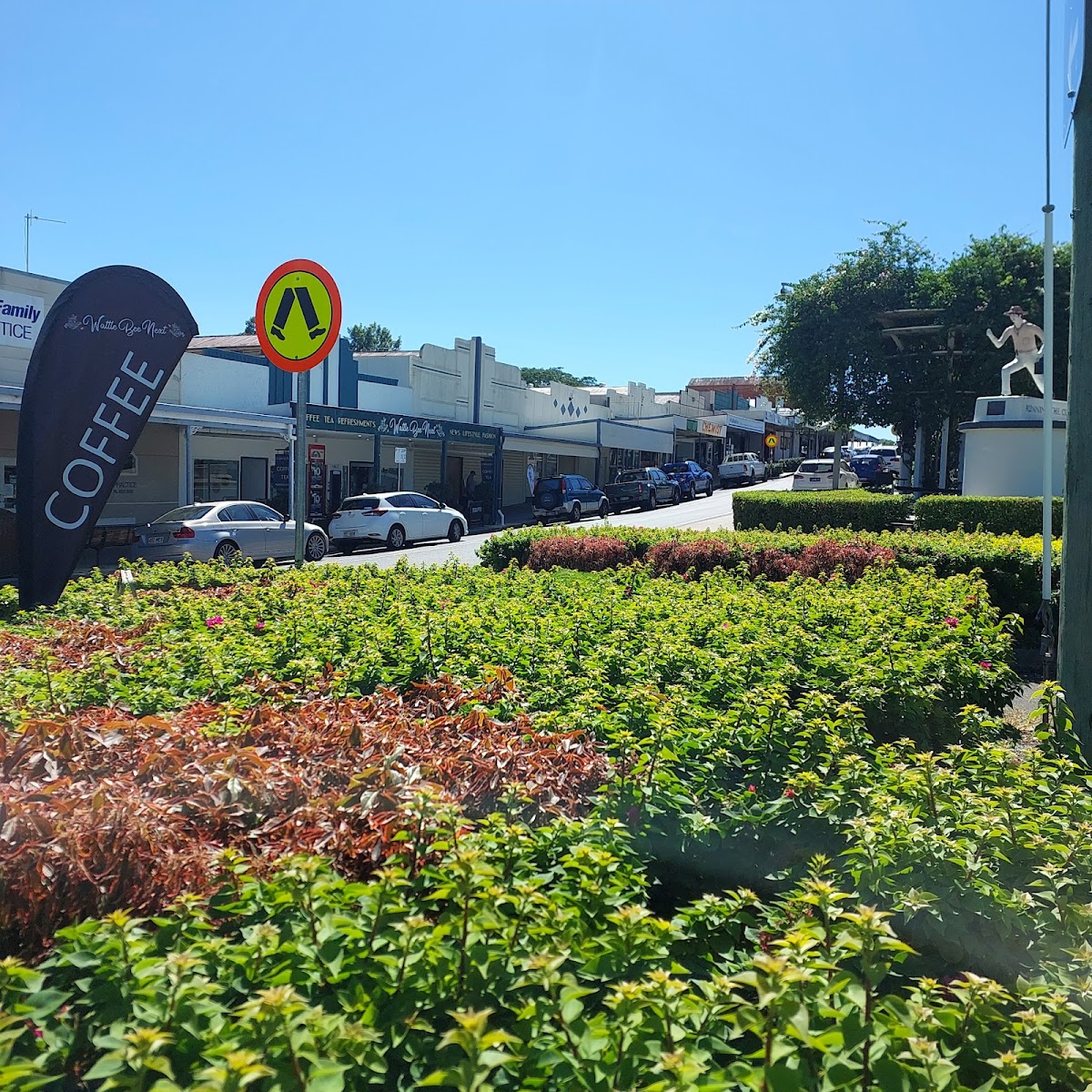 Banner Wattle Bee Next Mount Morgan Coffee 03